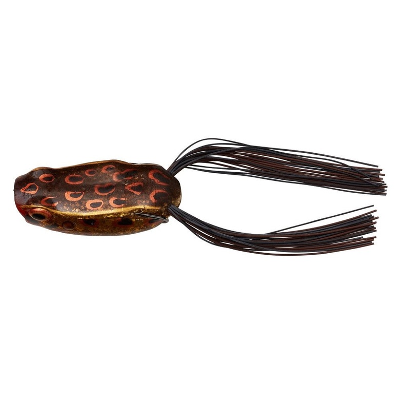 SAVAGE GEAR DC POPPING FROG|White|Black|Tan