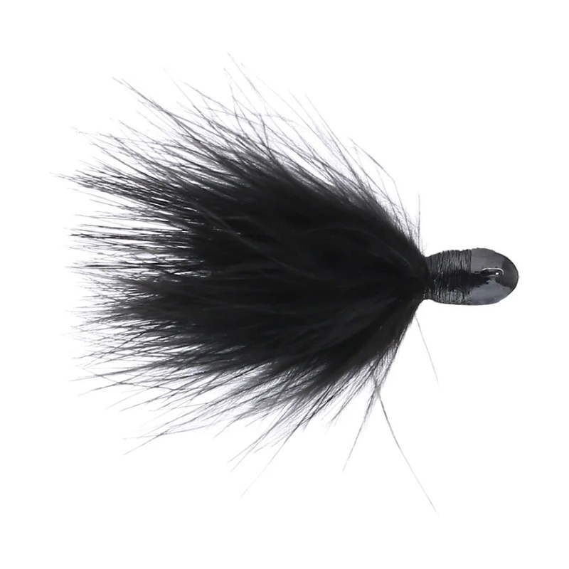 OUTKAST TACKLE FEIDER FLY JIG|Damsel Green|Black|Black/Purple|Wine|Brown|3/32 oz|1/16 oz|1/8 oz