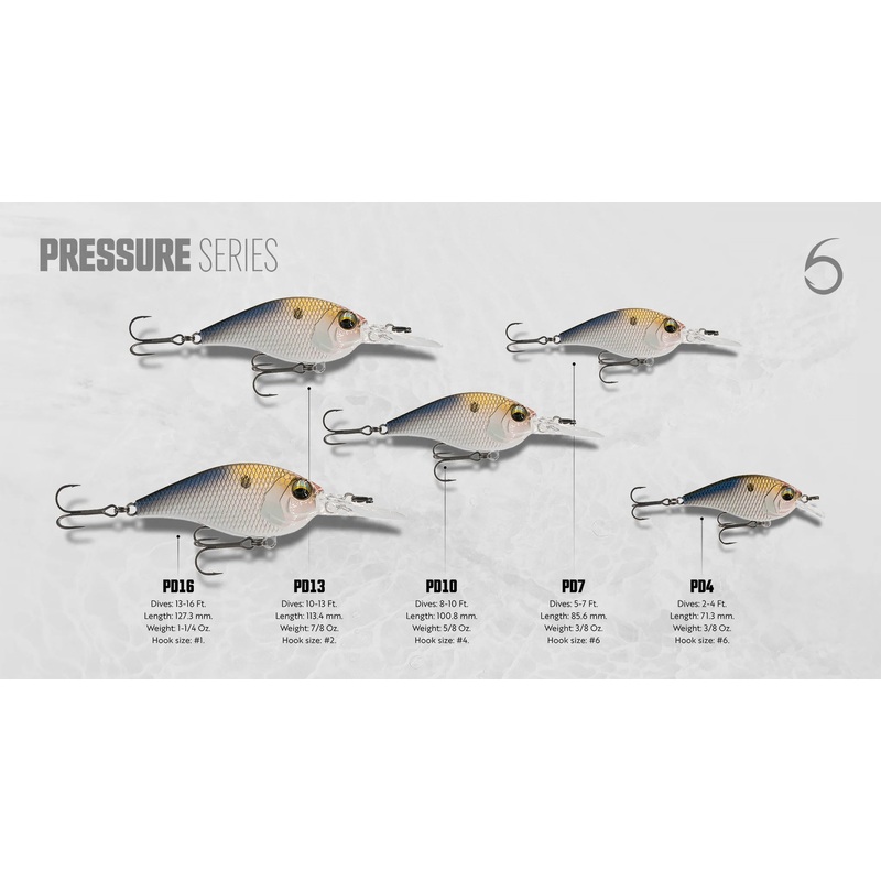 6TH SENSE PRESSURE SERIES CRANKBAIT