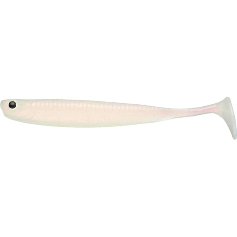 DAMIKI ANCHOVY SHAD SWIMBAIT|Pearl White|White Silver Flake|Pro Blue