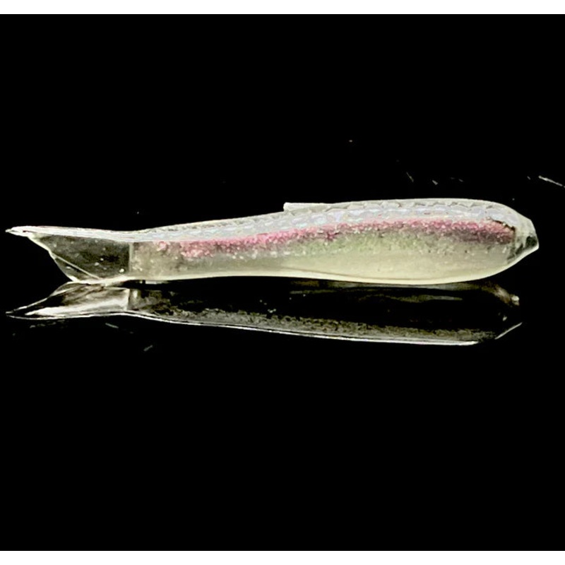 BASSTRIX MINI TRIX|Baby Trout|Crappie Magic|Electric Smelt|Silverside|Creek Chub|Motor Oil Red|Sand Crab|1.5″|2″