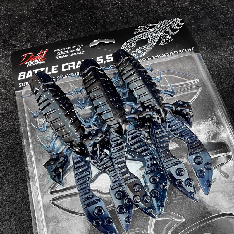 DIGITAL SQUAD BATTLE CRAW 5.5|BG – Blue Night|BG – Watermelon|Merlot Red