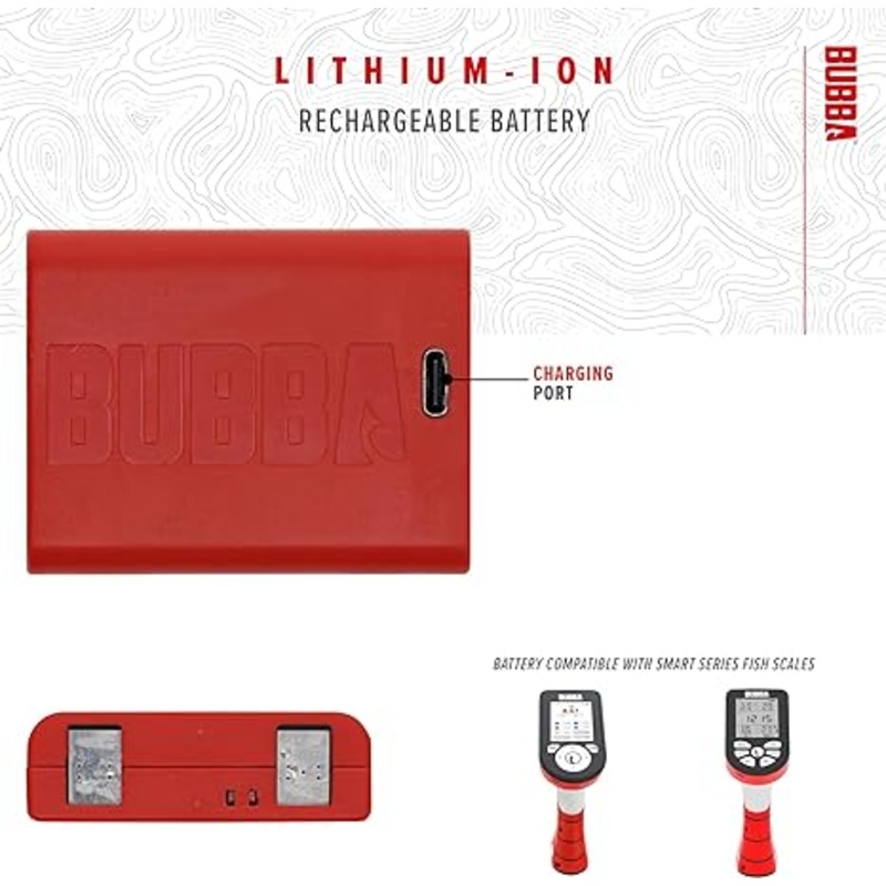 BUBBA SMART FISH SCALE RECHARGEABLE BATTERY