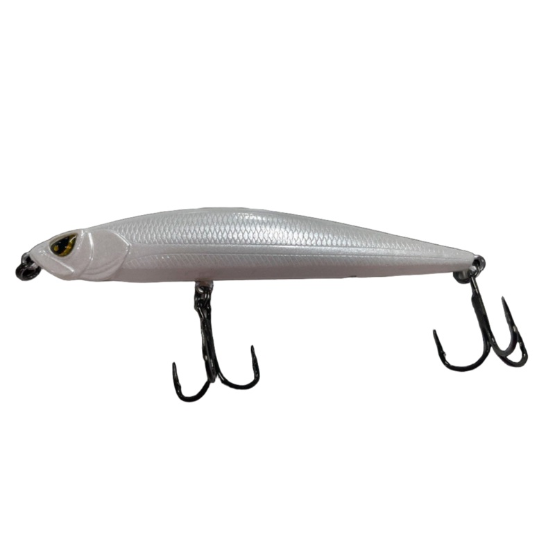 GREENFISH TACKLE DOT MINNOW|Ghost Minnow|Pearl|Pearl/Chartreuse|Chrome|Crystal Blue|Flash Herring|85mm|100mm