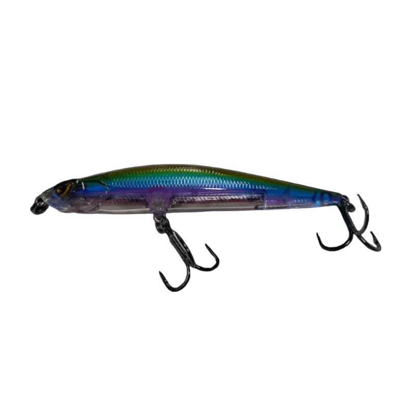 GREENFISH TACKLE DOT MINNOW|Ghost Minnow|Pearl|Pearl/Chartreuse|Chrome|Crystal Blue|Flash Herring|85mm|100mm