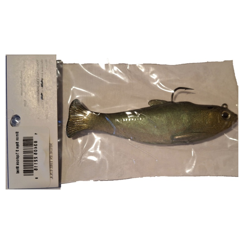 HUDDLESTON DELUXE TOP HOOK SHAD SWIMBAIT