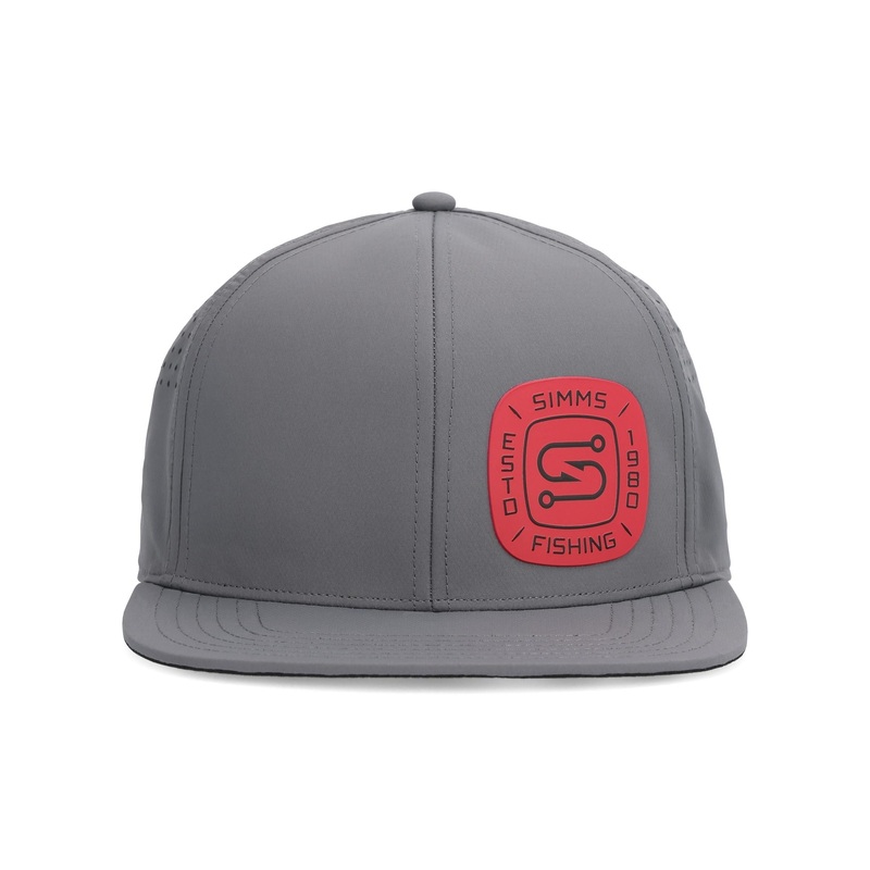SIMMS FLATBILL CAP|Slate|Black