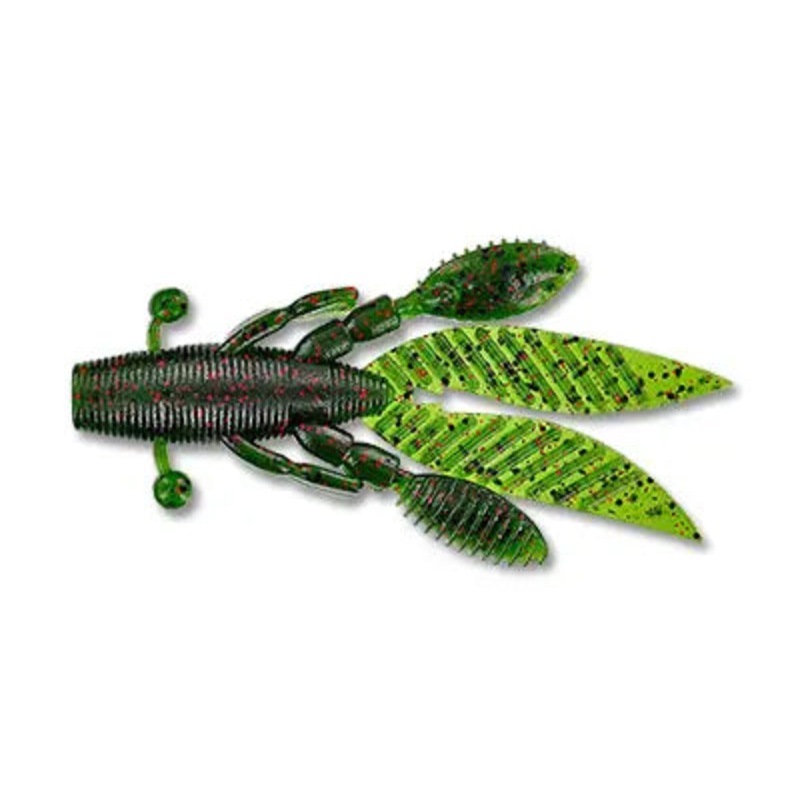 YAMAMOTO FLAPPIN’ HOG|021/297 Lam – 991 (NEW)|Black w/ Large Blue – 021|Watermelon W/ Lrg Black & Small Red Flk – 208|Green Pumpkin w/ Lrg Blk – 297|Green Pumpkin w/ Lrg Green & Purple – 301|Green Pumpkin w/ Lrg Red – 318|Green Pumpkin Magic – 355|Waterme