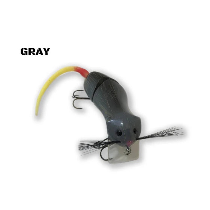 CL8BAIT WATER VOLE WAKE BAIT|Gray|Bone|Brown|Black|Green Pumpkin/Black