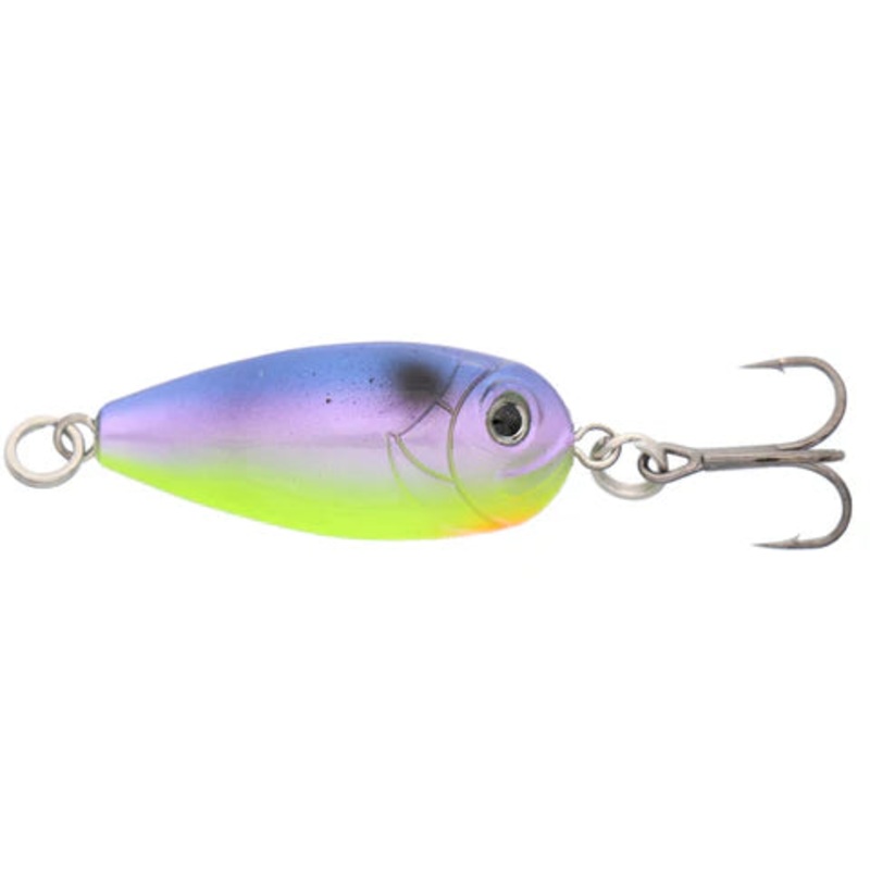 EUROTACKLE LIVE SPOON 1/16OZ|Shad|Rainbow Trout|Black Hi-Viz|Abiglow|Baby Bluegill|Purple Joker (UV)