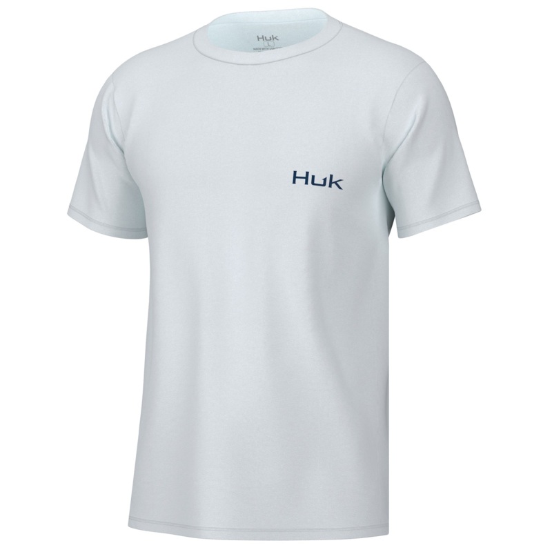 HUK KC PAINTED STRIPES TEE|White|Medium|Large|Extra Large|XXL