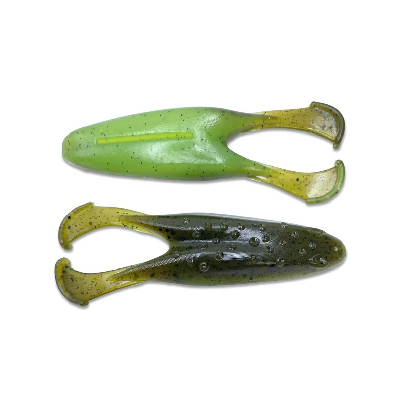 PHAT PAK SKIPPER TOAD JR|Straight Black|Green Pumpkin Chart|Straight White|Natural Brown Bullfrog