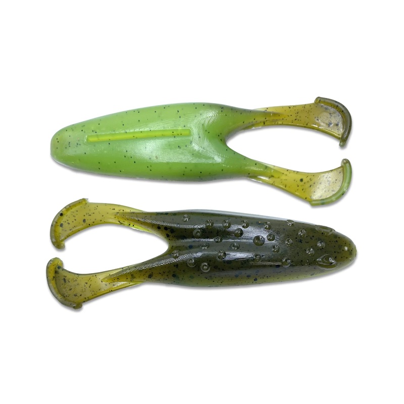 PHAT PAK SKIPPER TOAD|Straight Black|Green Pumpkin Chart|Straight White|Natural Brown Bullfrog