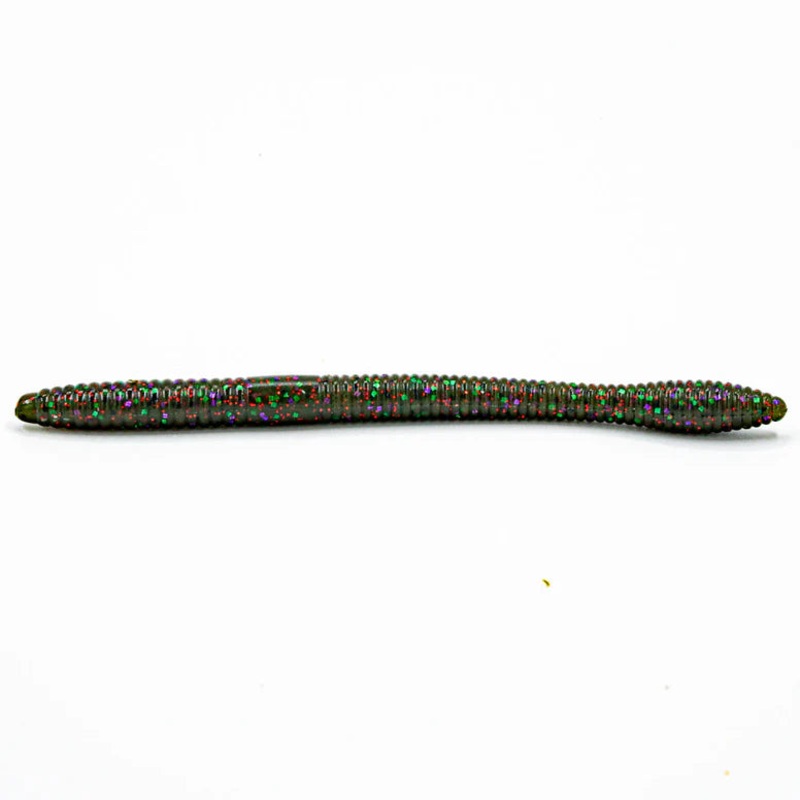 BASSMOOCH LYNCH WORM|Watermelon Red|Dark Watermelon Candy|Alabama Craw|Black & Blue|Green Pumpkin|Dark Watermelon