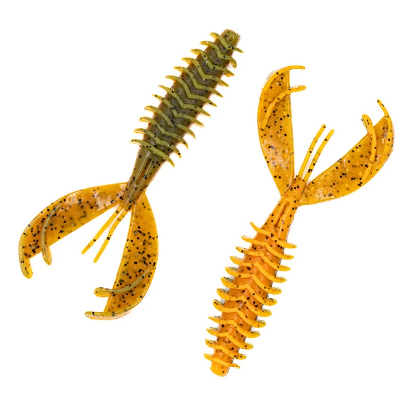 BASSMOOCH SHOOTER CRAW|Black & Blue|Alabama Craw|Memphis Green|Watermelon Candy