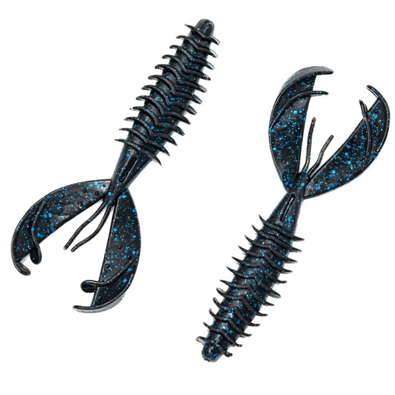 BASSMOOCH SHOOTER CRAW|Black & Blue|Alabama Craw|Memphis Green|Watermelon Candy