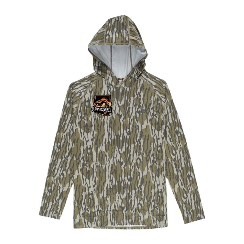 AFTCO MOSSY OAK CAMO PERFORMANCE HOOD (COPPERSTATE)