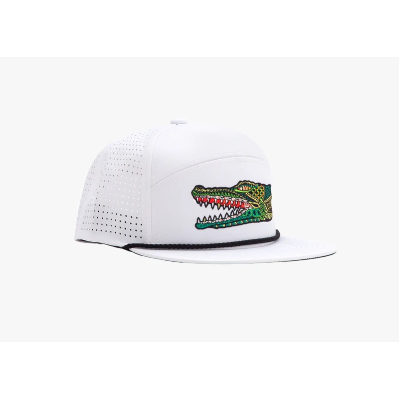 BAJIO GATOR HEAD PERFORMANCE FLAT BRIM HAT