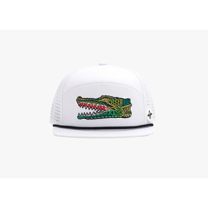 BAJIO GATOR HEAD PERFORMANCE FLAT BRIM HAT