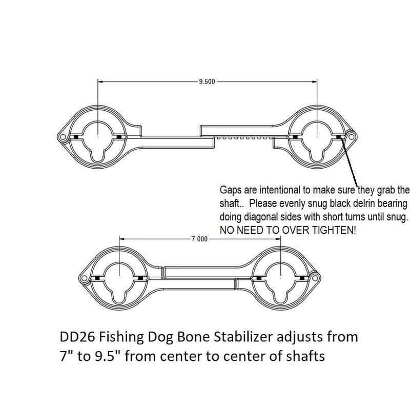 DD26 DOG BONE STABILIZER BRACKET