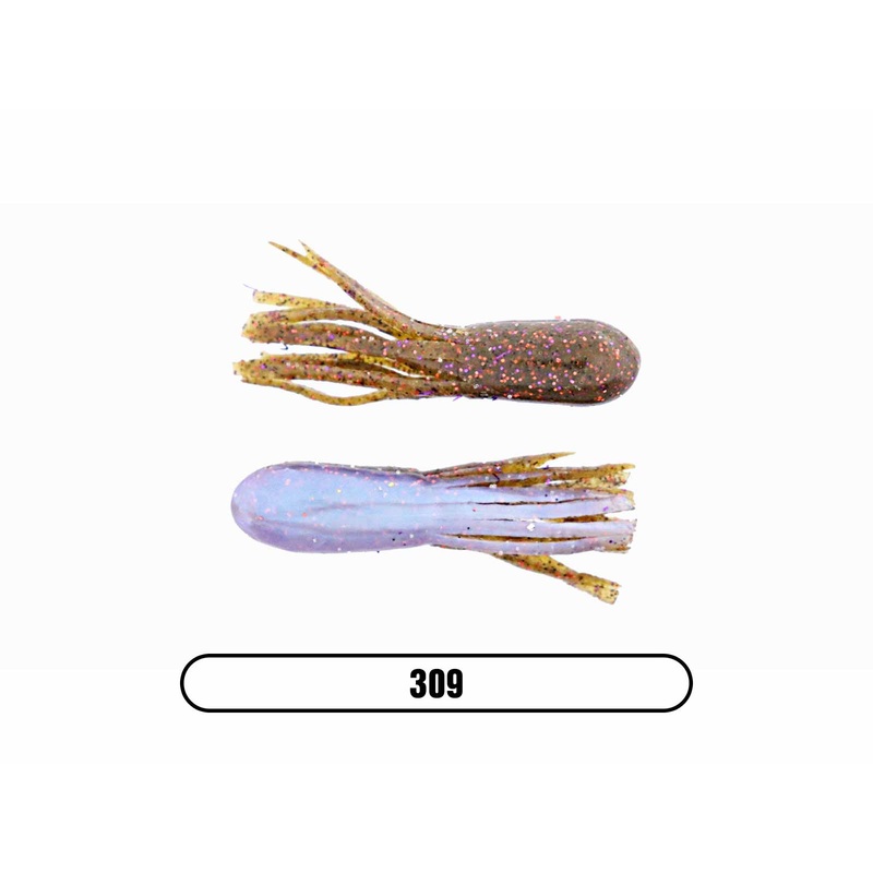X ZONE SCENTED STEALTH TUBE|Dark Melon Purple|309|Green Pumpkin Black Flake|Green Pumpkin Blue Flake|Touchdown|Great Lakes Sand|Goby Punch|Killer Perch