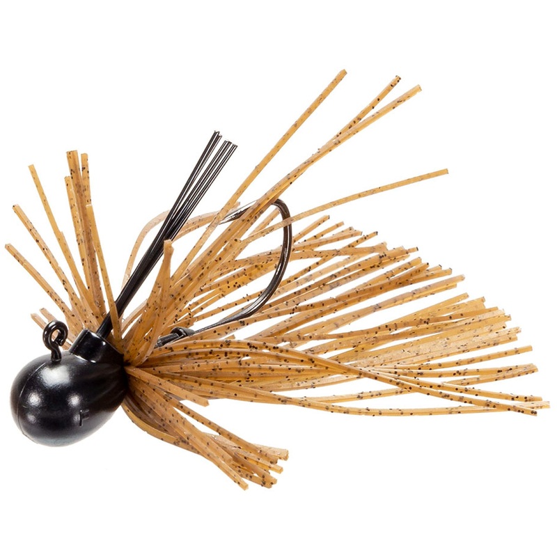 KEITECH GUARD SPIN JIG|Green Pumpkin|Dark Green Pumpkin PP|1/8 oz|5/32 oz