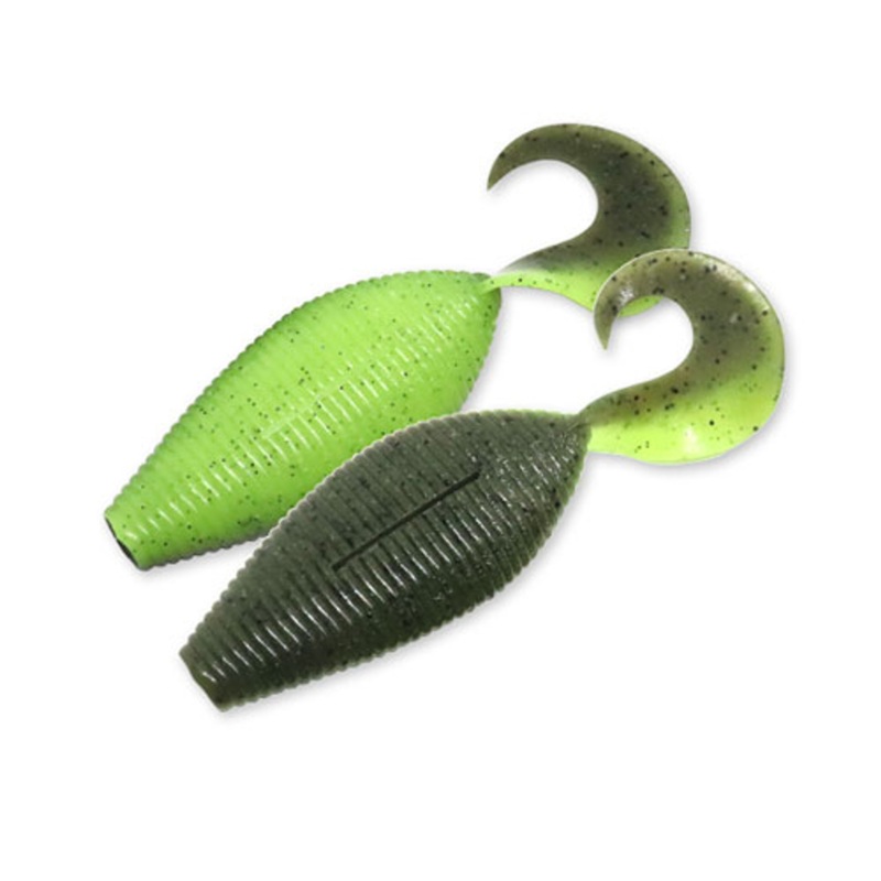 GEECRACK SPIRON GRUB 4.8||001 Bluegill||220 Green Pumpkin Chart