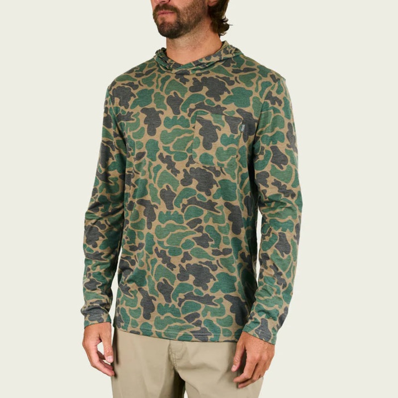 MARSH WEAR BUXTON HAGOOD HOOD|Green Mallard Camo|Stone Mallard Camo|Medium|Large|Extra Large|XX Large