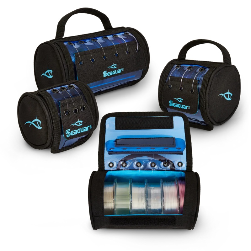 SEAGUAR LEADER SPOOL DISPENSER AND STORAGE BAG