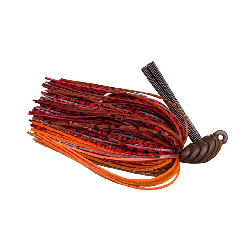 BIZZ BAITS SKIP N FLIP JIG|Lava Craw|Brown|Alabama Craw|Bourbon Blaze|3/8oz|1/2oz