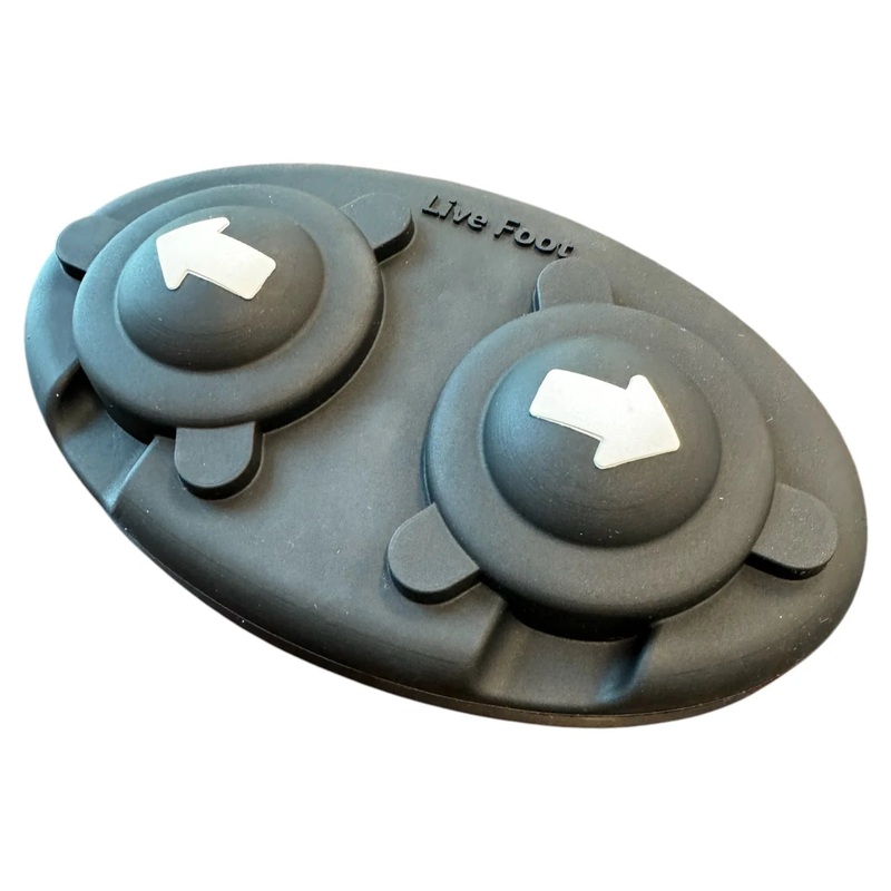 DD26 LIVE FOOT PEDAL SKIN|Black|Red|Blue