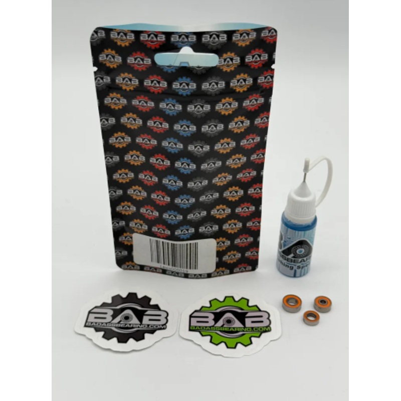 BAD ASS BEARINGS BATES HUNDO HYBRID-CERAMIC SPOOL KIT