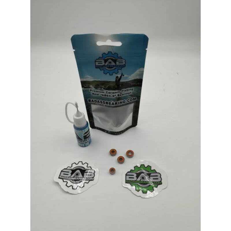 BAD ASS BEARINGS BATES HUNDO HYBRID-CERAMIC SPOOL KIT