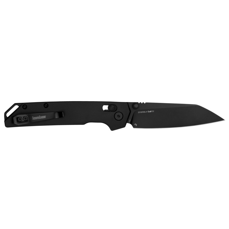 KERSHAW IRIDIUM REVERSE TANTO BLACK KNIFE