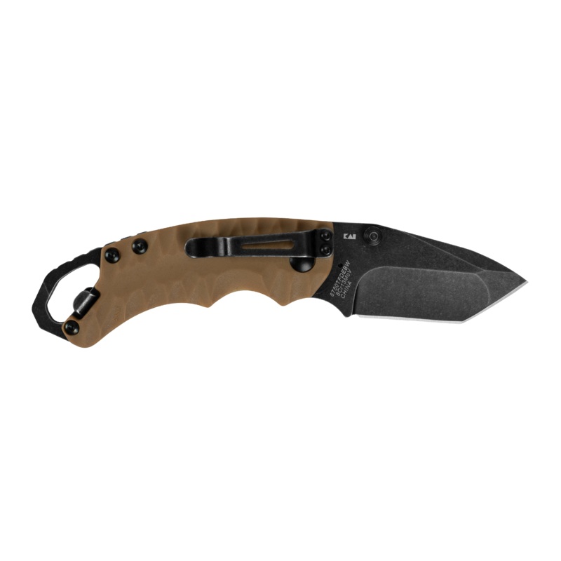 KERSHAW SHUFFLE II TANTO TAN KNIFE