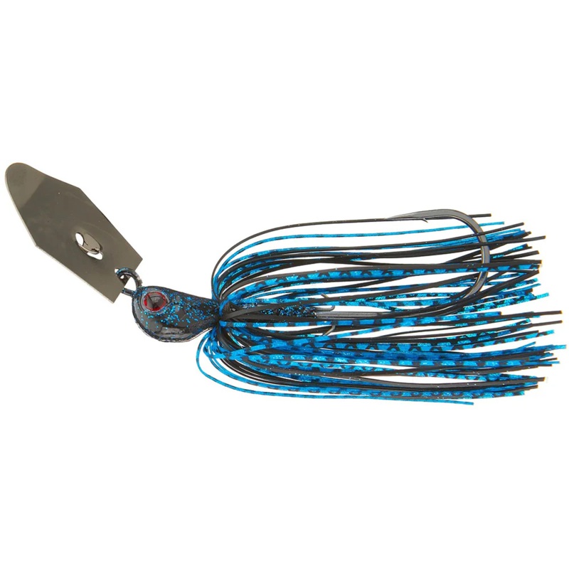 HAG’S HURRICANE BLADED JIG|Black & Blue|White Chartreuse|Green Pumpkin|White (Silver Blade)|Green Pumpkin Shad|White (Gold Blade)|3/8 oz|1/2 oz