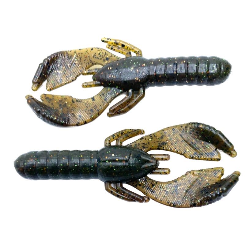 PHAT PAK BEASTY BUG 3.8|Watermelon Red|Natural Green Pumpkin Brown|Natural Brown Craw|Green Pumpkin Black Flake|Green Pumpkin Blue Flake|Gary’s Favorite