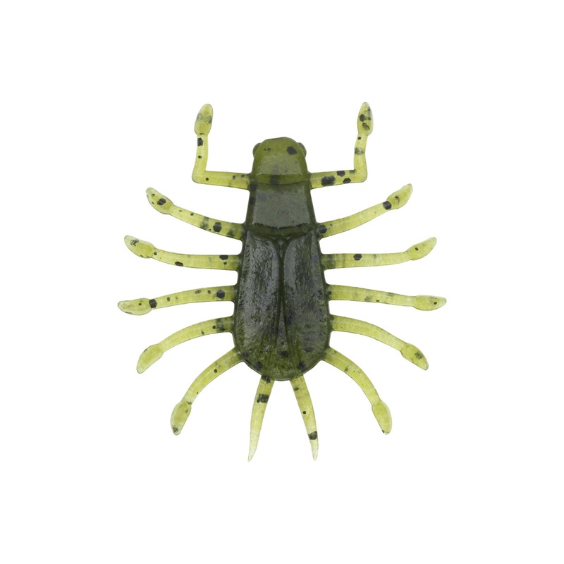 DEPS WIGGLE BUG||02 Watermelon Seed||12 Green Pumpkin||28 Scuppernong||45 Sakura Baby||121 Kasumi Green||130 White/Silver Flake