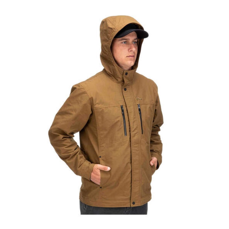 Dockwear Hooded Jacket|DARK BRONZE|MEDIUM|LARGE|EXTRA LARGE