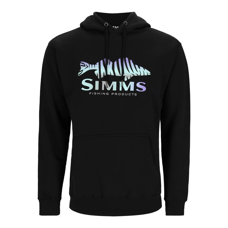 Simms The Walleye Logo Hoody|BLACK|CHARCOAL HEATHER|NAVY|MEDIUM|LARGE|EXTRA LARGE|XX LARGE