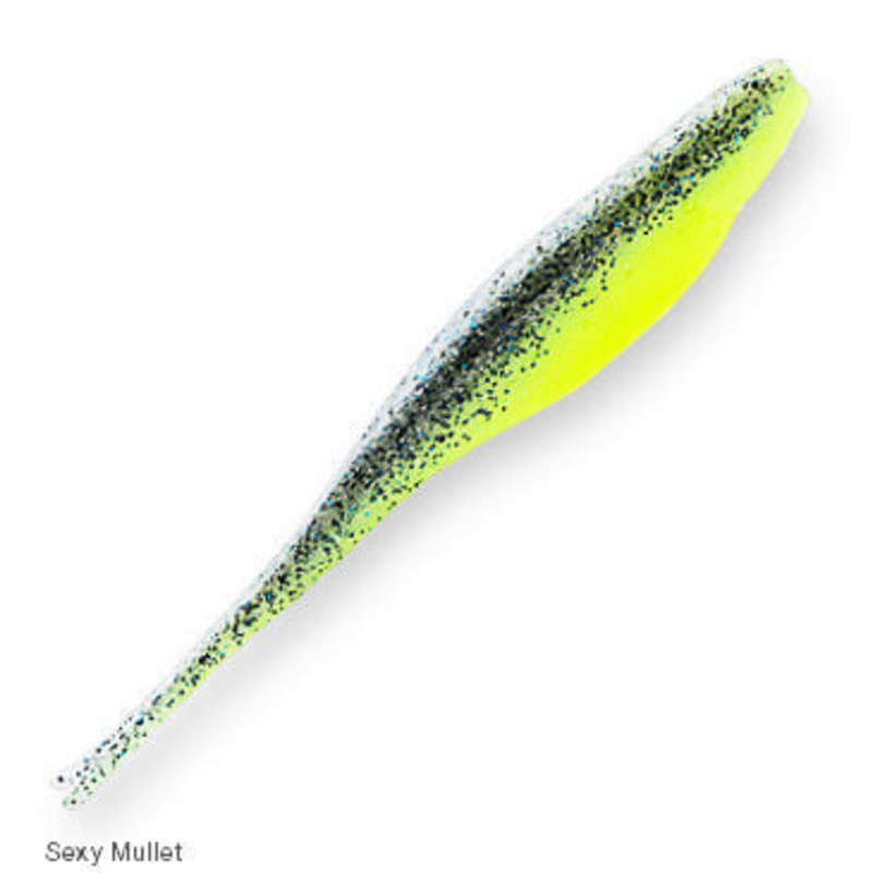 Z-Man Scented Jerk Shadz|3.5″|4″|Beer Run|Gussy’s Glimmer Blue|Pearl|Perfect Perch|Redbone|Sexy Mullet|Slam Shady|Shiner|Smelt|Smoky Shad