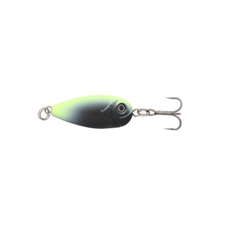 1/16 oz Live Spoon|BLACK HI-VIZ (GLOW)|FIRE TIGER|SHAD