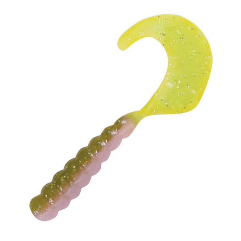 Kalin’S 2 Triple Threat Grub|BUBBLEGUM-CHARTREUSE|ELECTRIC CHICKEN|FIRE TIGER|NEON-CHART/GLOW TAIL|POPSICLE