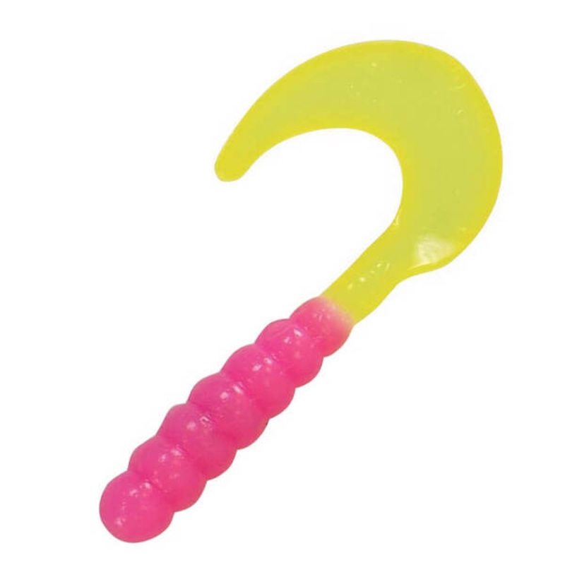 Kalin’S 2 Triple Threat Grub|BUBBLEGUM-CHARTREUSE|ELECTRIC CHICKEN|FIRE TIGER|NEON-CHART/GLOW TAIL|POPSICLE