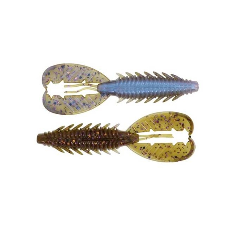 X Zone 3.5 Adrenaline Craw Jr|309|Bama Craw|Black Blue Flake|Border Craw|California 420|Green Pumpkin Black Flake|Green Pumpkin Blue Flake|Purple Shadow|Summer Craw|Tilapia|Watermelon Red Flake