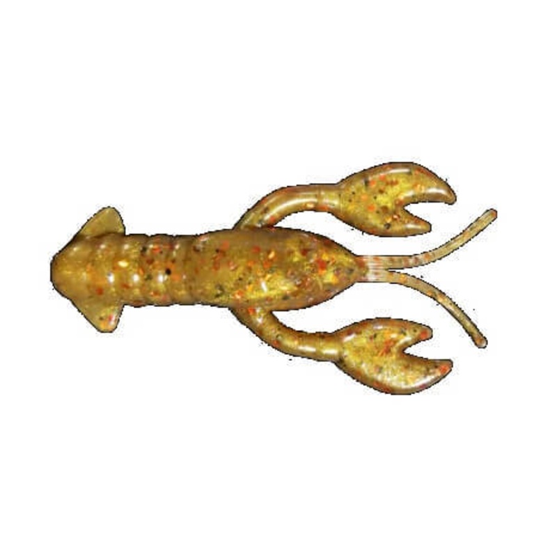 Grumpy Crawdaddie|2.5″|Bonfire|Burnt Orange|Green Pumpkin|Green Pumpkin/Purple|Natural Goby/Chartreuse|Purple Pearl