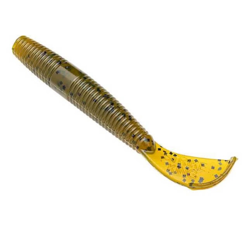 Rage Tail Ned Cut-R Worm 3|Bama Craw|Black Blue Swirl|Crawdaddy|Green Pumpkin|Moon Juice|Summer Craw|Watermelon Red Flake