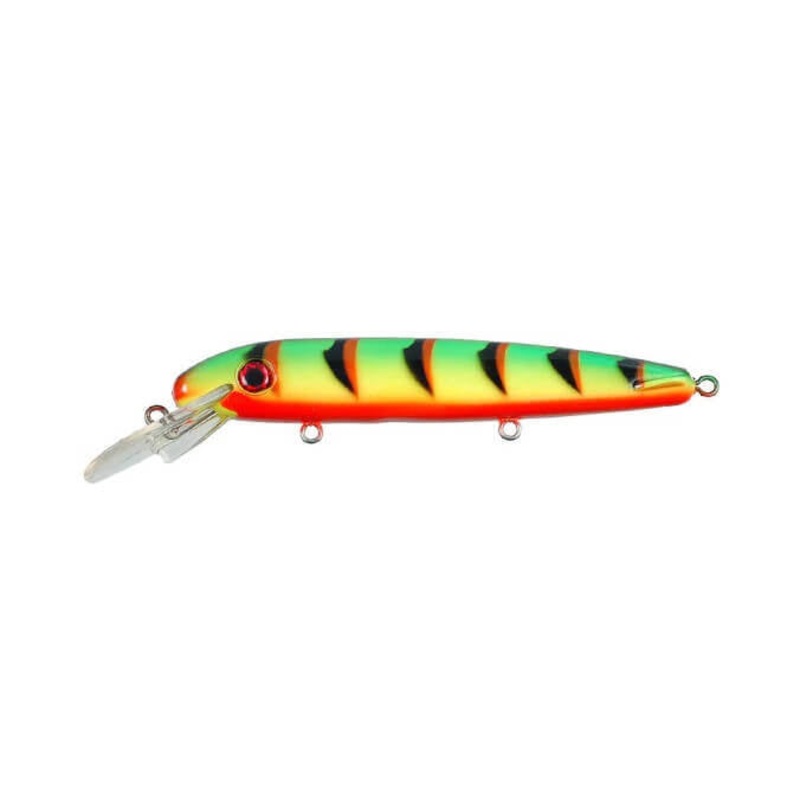 Esox Triple D Suspending|BLACK SUCKER HOLO|FIRETIGER|9″