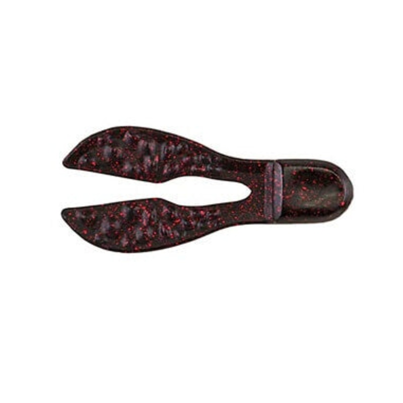 Powerbait Meaty Chunk|2 3/4 INCH|3 1/2 INCH|BLACK|BLACK BLUE FLECK|BLACK RED FLECK|BLUE SAPPHIRE|FLIPPIN BLUE|GREEN PUMPKIN|GREEN PUMPKIN BLUE|WATERMELON