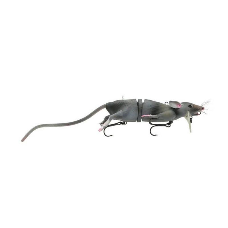 Savage Gear 11.75 3D Rad Rat|BLACK|BROWN|GREY|WHITE|11-3/4″